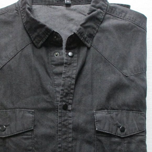 IRO DENIM BUTTON DOWN SHIRT - Picture 10 of 13